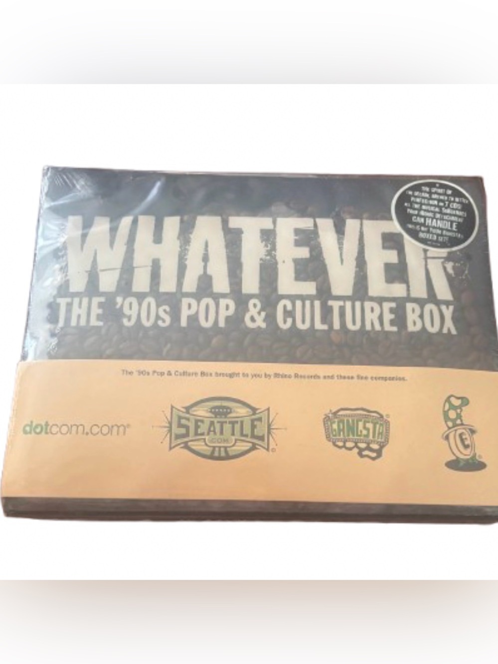 Whatever: The '90s Pop & Culture Box Set (7 CDs) Rhino Records New in Box Sealed